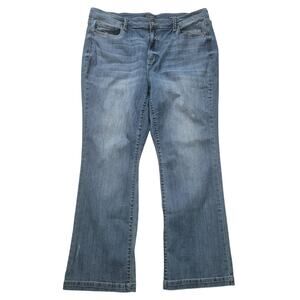 Judy Blue Size 22W Slim Boot Cut Medium Wash Jeans Classic Minimalist Every Day